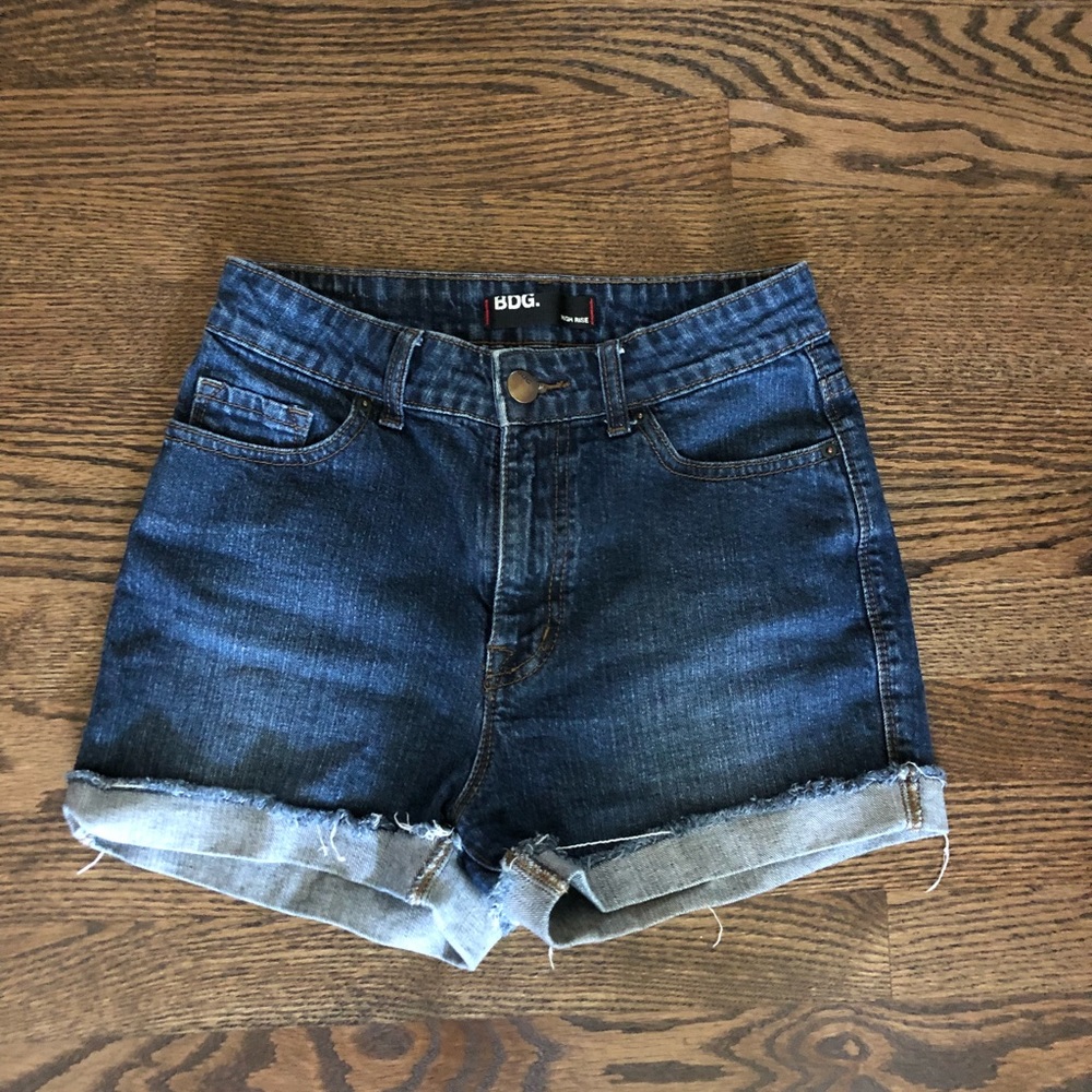 BDG High -rise jean shorts